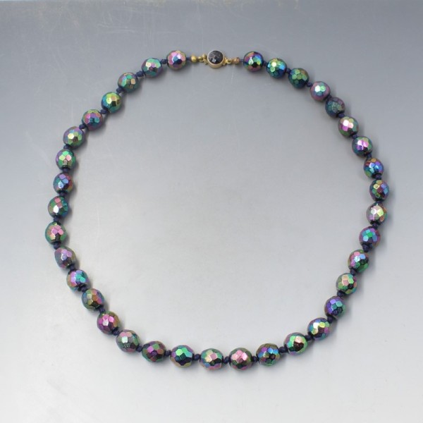 Czech glass clearance bead necklace